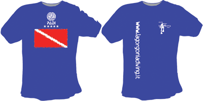 tshirt diving